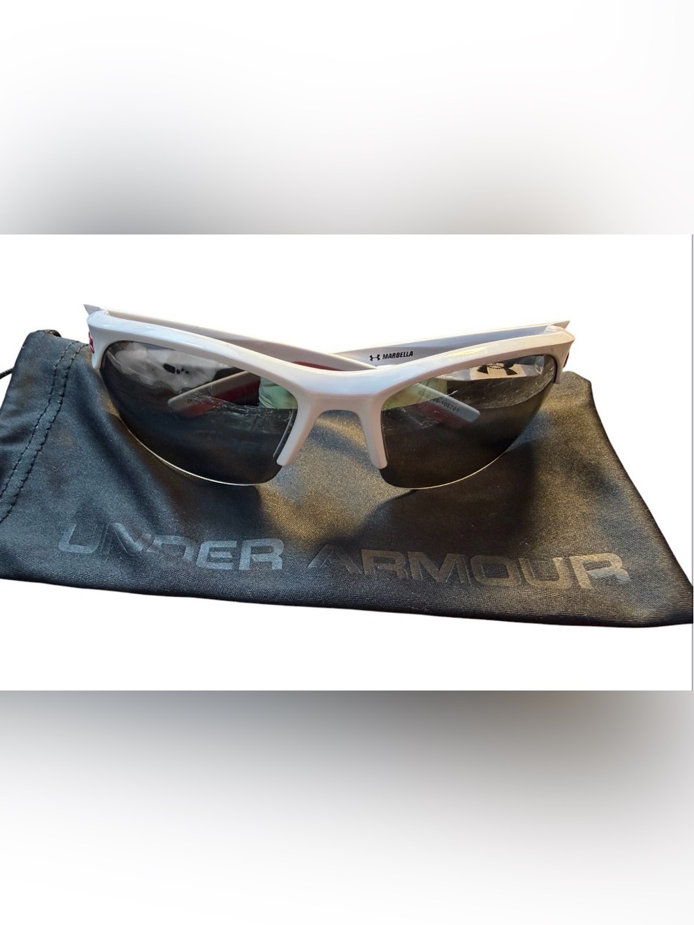 Under Armour Marbella Sunglasses Crimson And White 8300066-105701